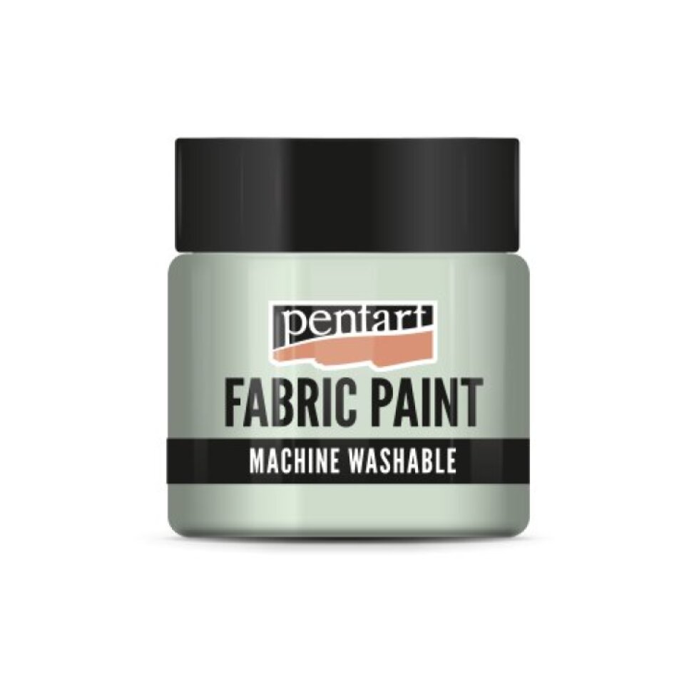 Barva na světlý a tmavý textil PENTART 50 ml MENTOLOVÁ ZELENÁ