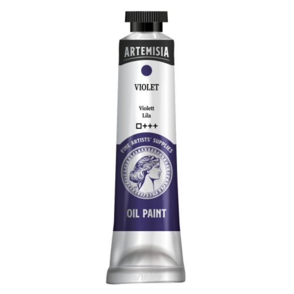 Olejová barva ARTEMISIA 20 ml fialová