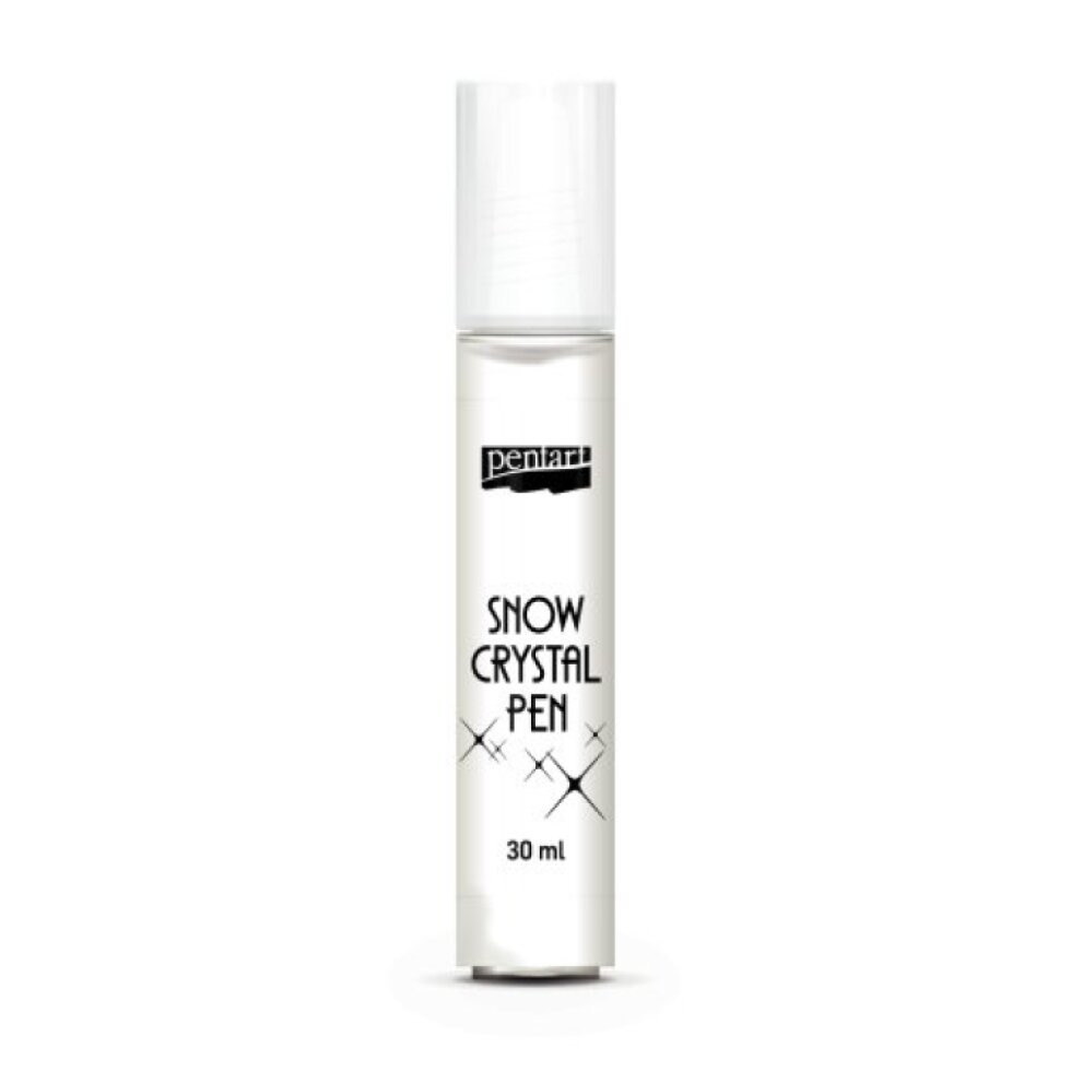 Sněhové kříšťálové pero PENTART 30 ml