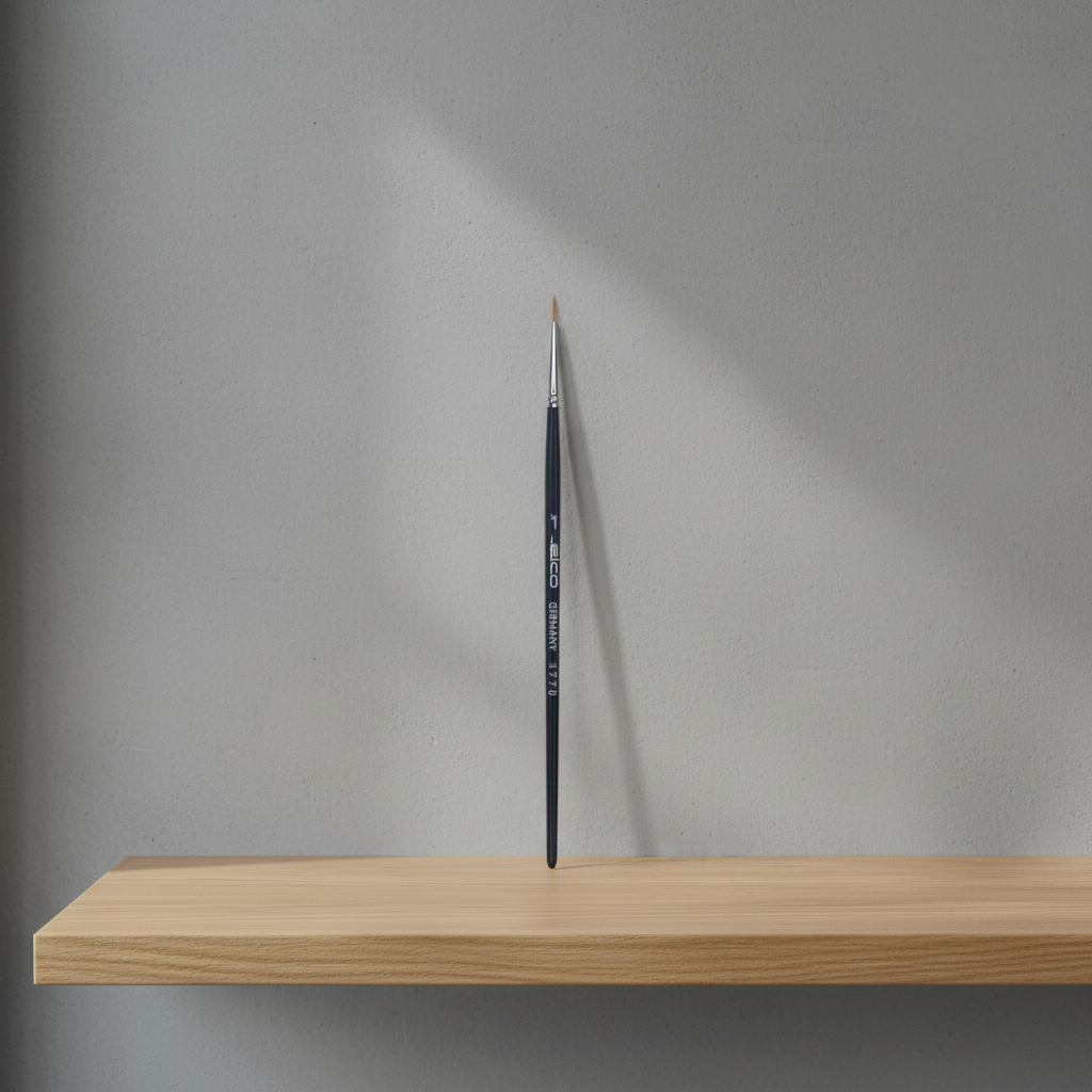 Štětec na akvarel ELCO PINSEL - zlatý syntetický vlas - vel. 1