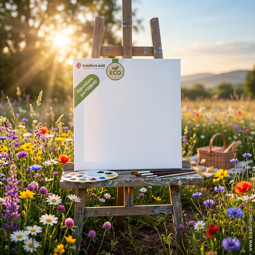 Malířské plátno ECO KREATIVNÍ SVĚT 60 x 60 cm