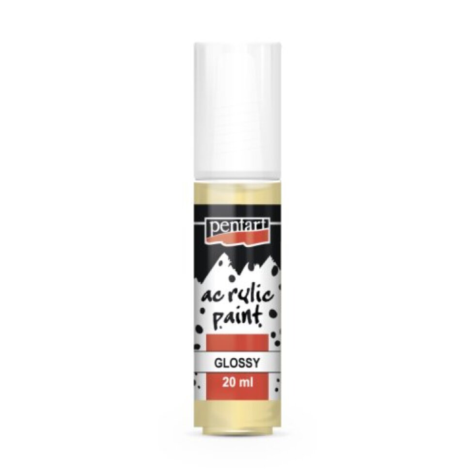 Akrylová barva lesklá PENTART 20 ml BÍLÁ KÁVA