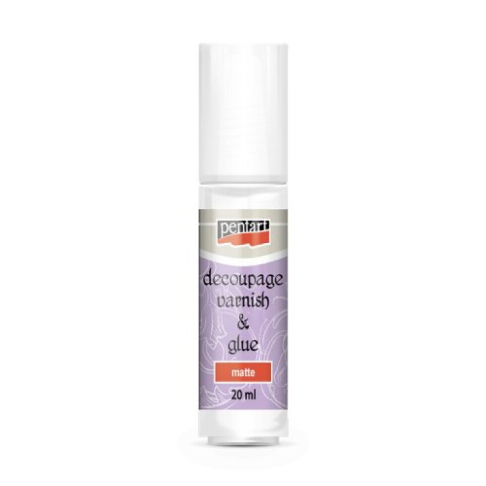 Lepidlový lak na decoupage matný PENTART 20 ml