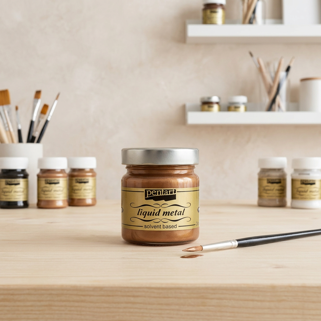 Tekutý kov PENTART 30 ml BRONZOVÁ