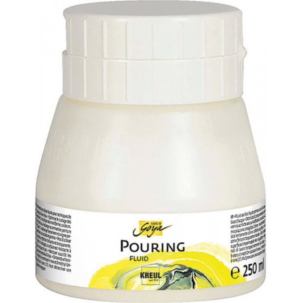 Pouring fluid akrylové médium SOLO GOYA 250 ml
