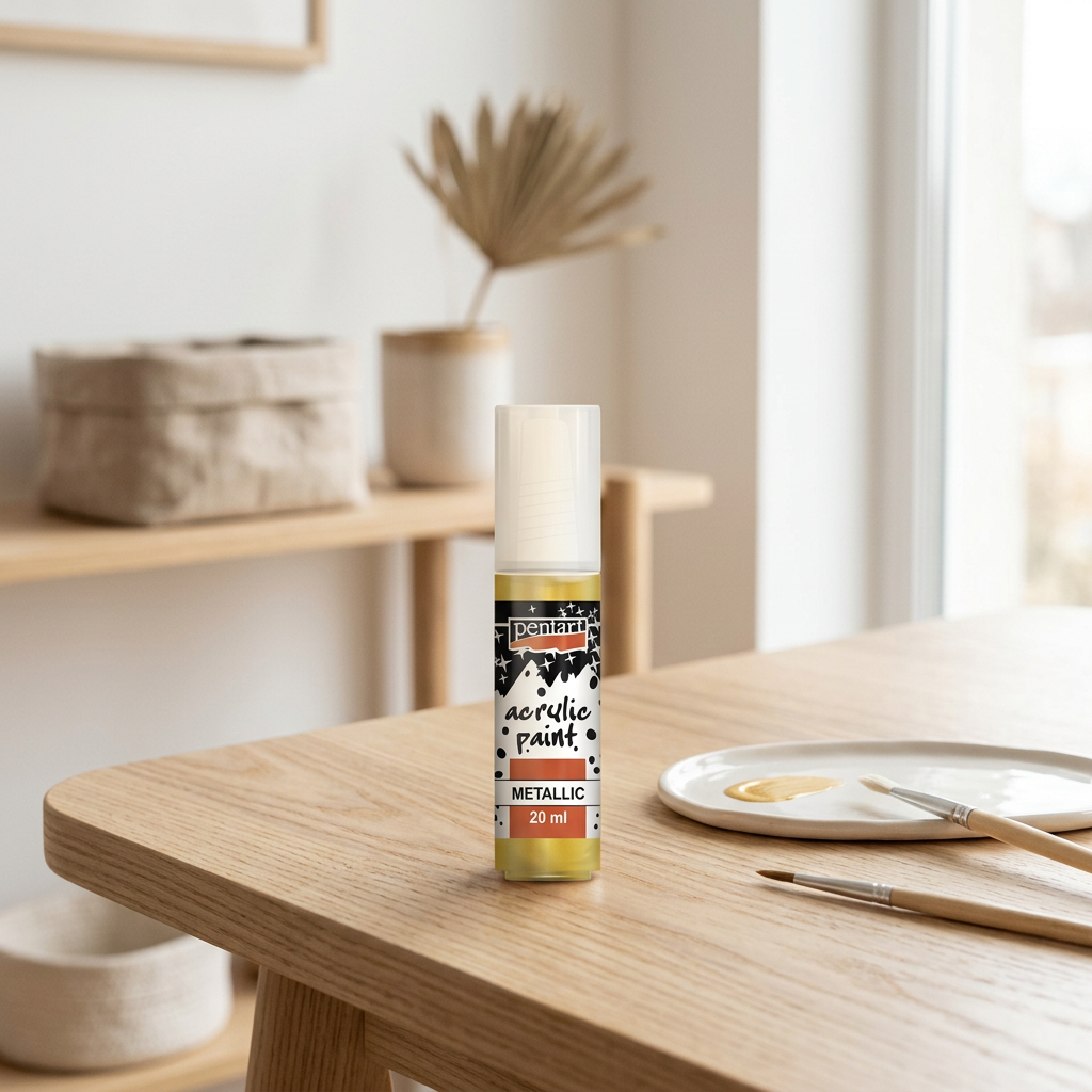 Akrylová barva metalická PENTART 20 ml BAROKNÍ ZLATÁ