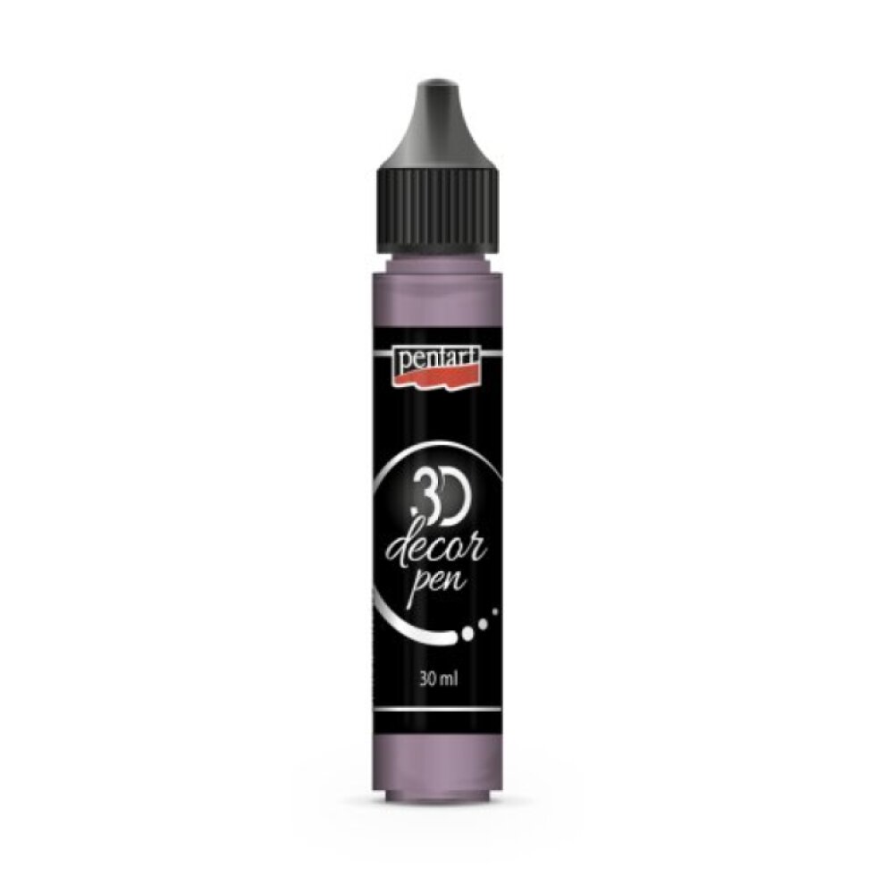 3D Decor pen PENTART 30 ml ČERVENÁ MĚDĚNÁ