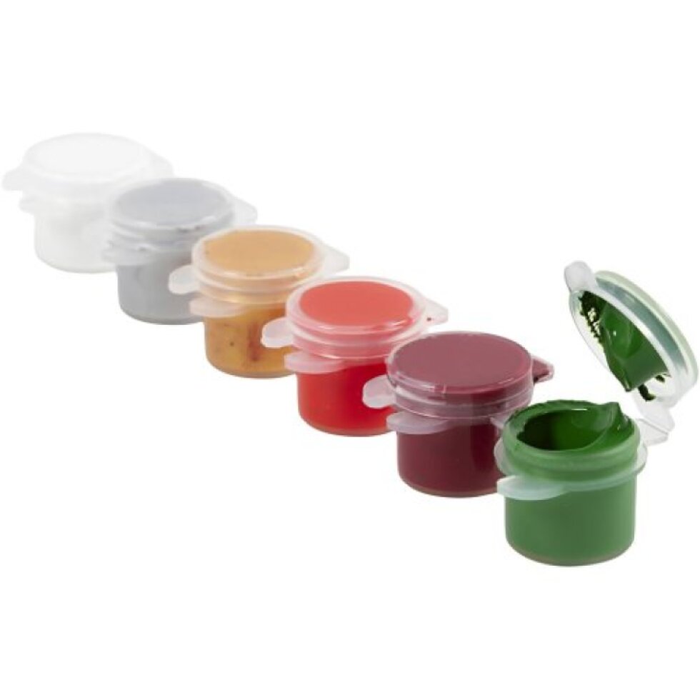 Sada Akrylová barva Plus Color 6x5 ml VÁNOČNÍ ODSTÍNY