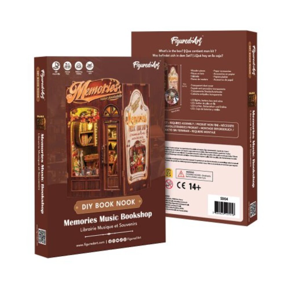 Book Nook sada - Vzpomínky na hudbu