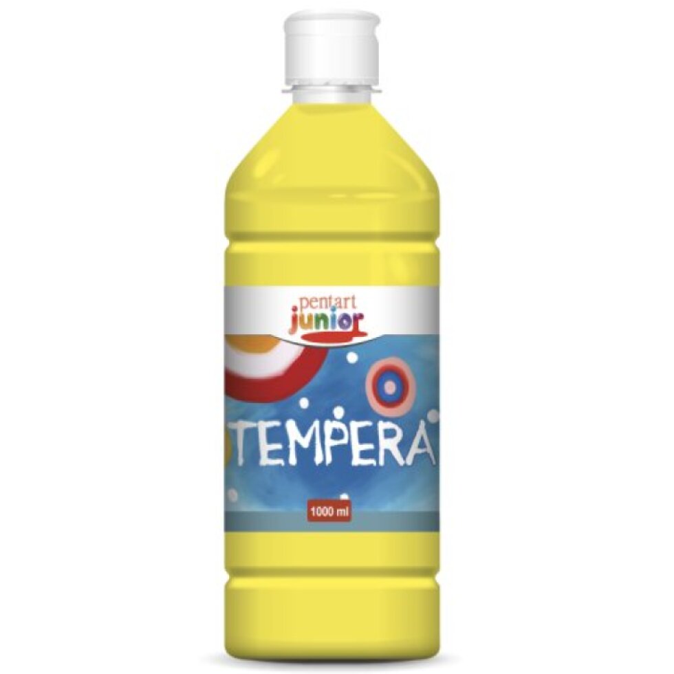 Temperová barva Junior PENTART 1000 ml ŽLUTÁ