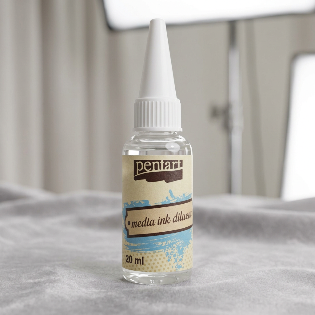 Ředilo na alkoholový inkoust MEDIA INK PENTART 20 ml