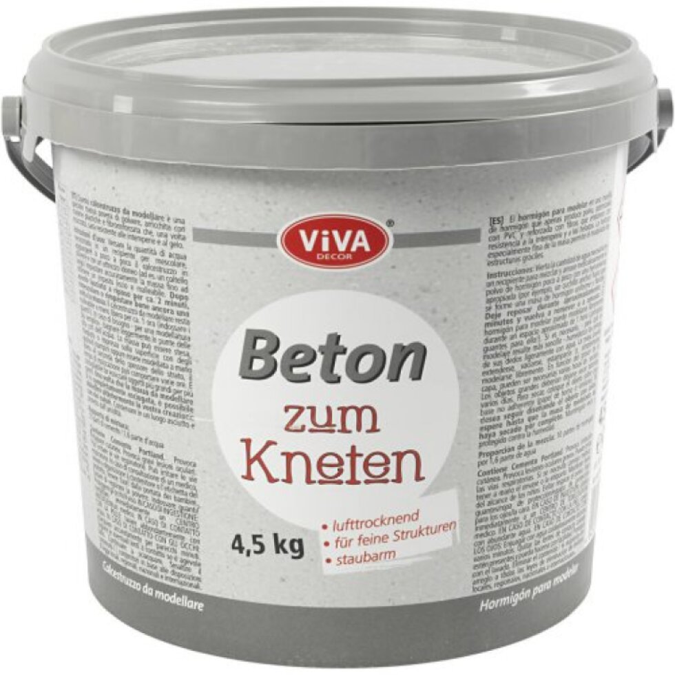 BETONOVÁ HMOTA NA MODELOVÁNÍ 4500g