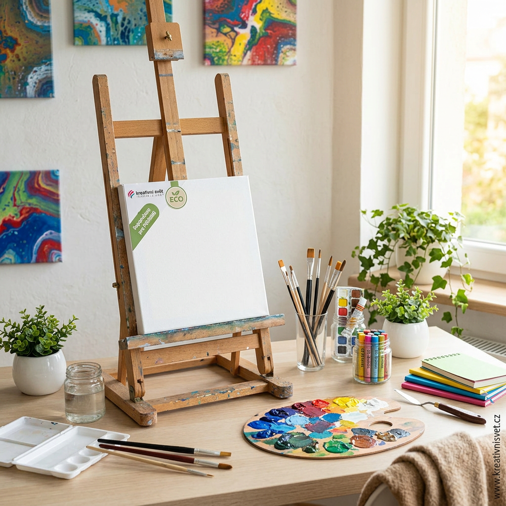 Malířské plátno ECO KREATIVNÍ SVĚT 100 x 100 cm