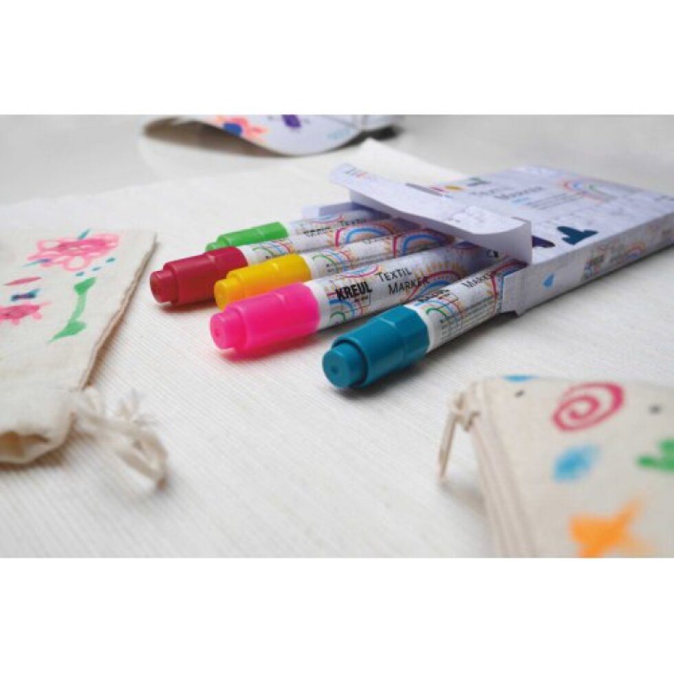 Sada Fix na textil KREUL JUNIOR medium 5 ks