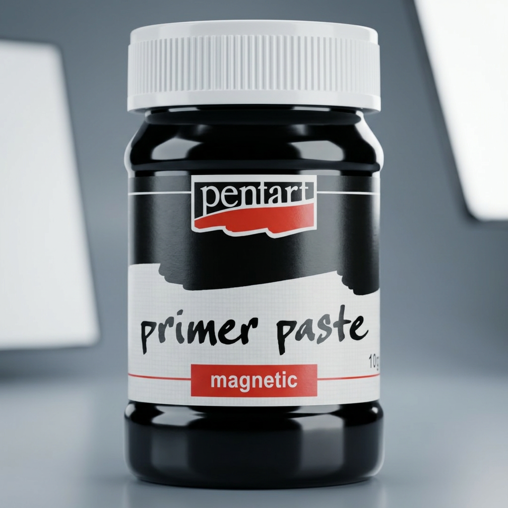 Magnetická akrylová podkladová pasta PENTART 100 ml ČERNÁ