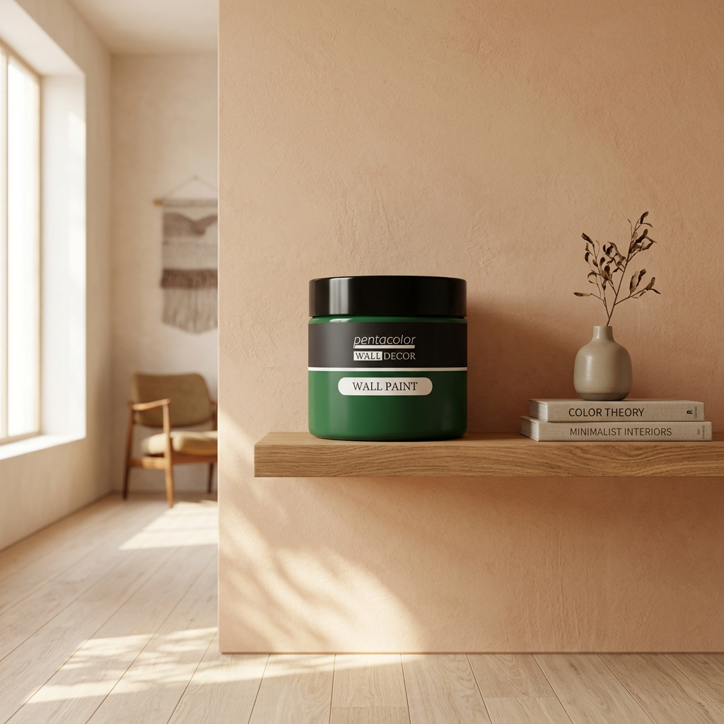 Barva na zeď WALL DECOR 150 ml SAMETOVÁ ZELENÁ