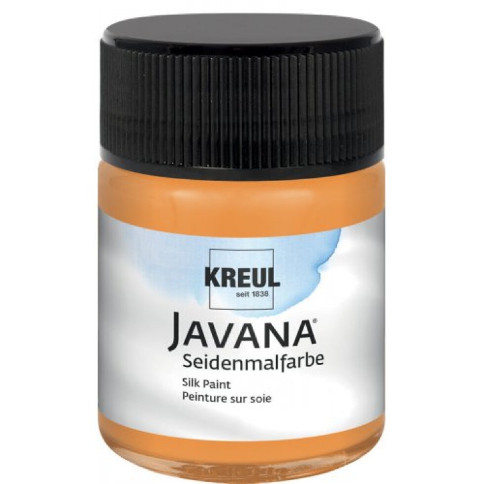 Barva na hedvábí JAVANA 50 ml ORANŽOVÁ