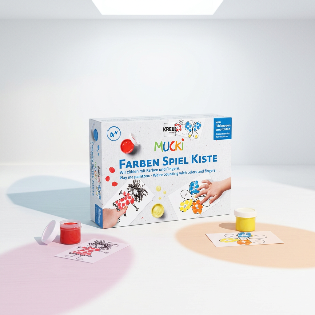 Sada MUCKI Malířský box - Play me paintbox