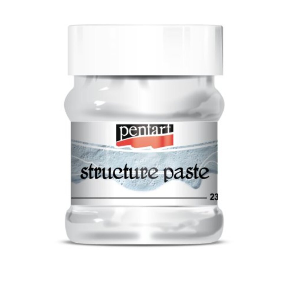 Strukturovací pasta PENTART 230 ml BÍLÁ