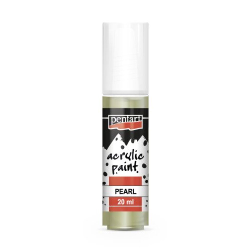 Akrylová barva perleťová PENTART 20 ml ZELENÁ