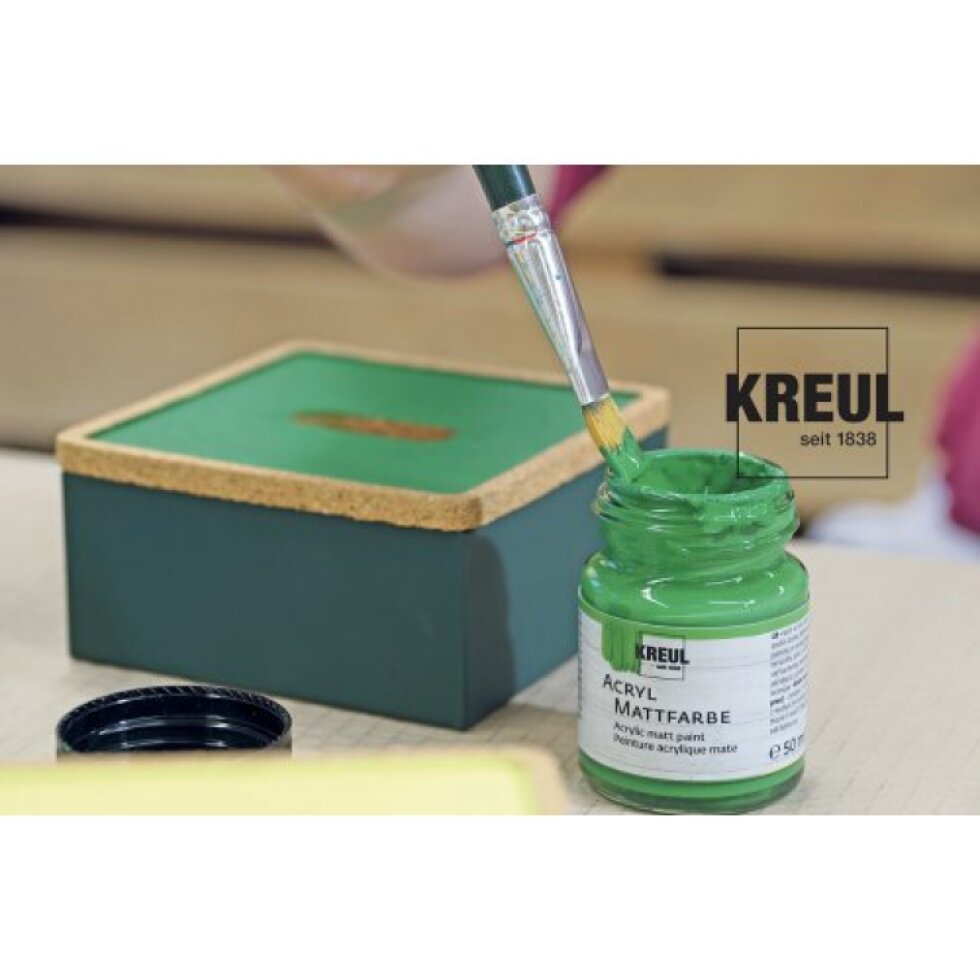 Akrylová barva matná KREUL 50 ml KAŠTANOVÁ