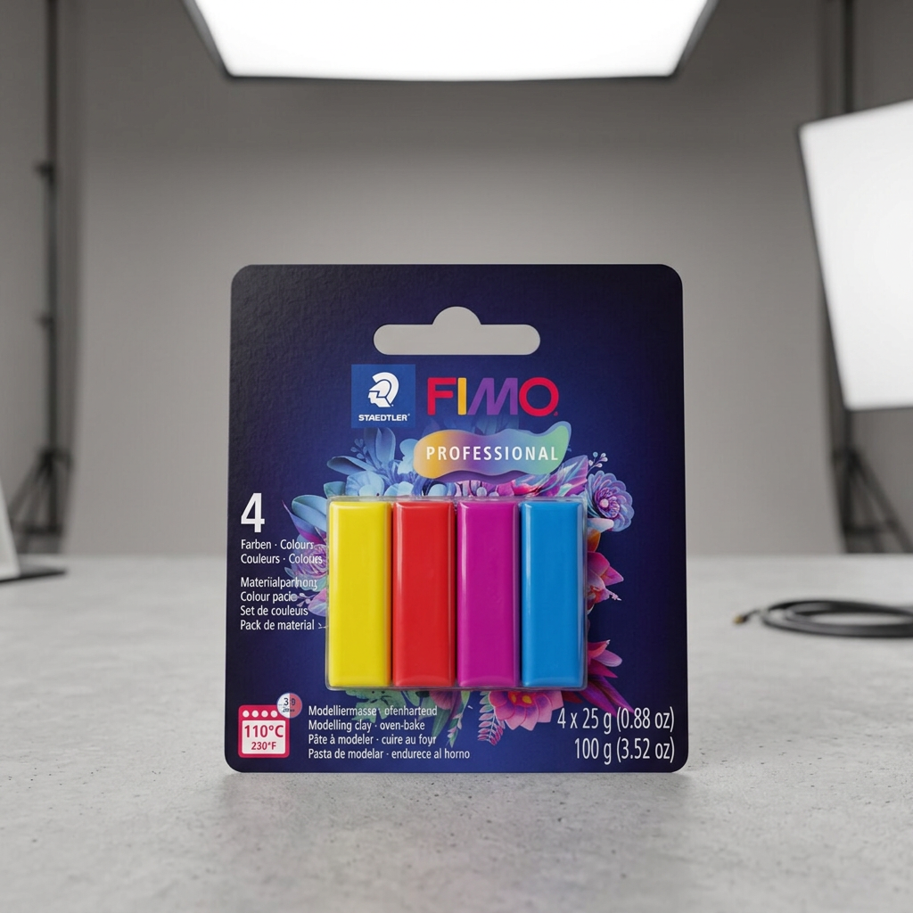 FIMO professional sada 4 barvy 25 g TRUE COLOURS
