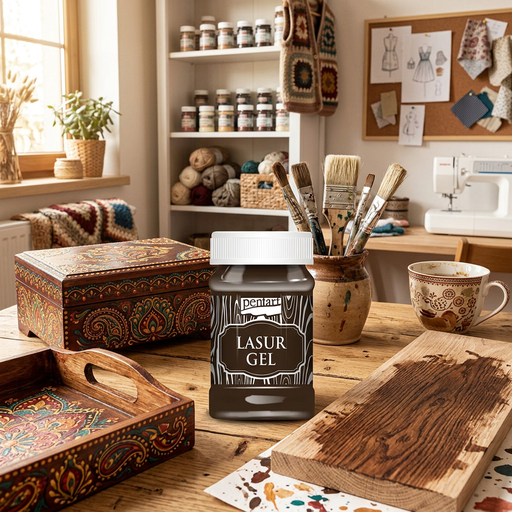 Lazurovací gel PENTART 100 ml PALISANDER