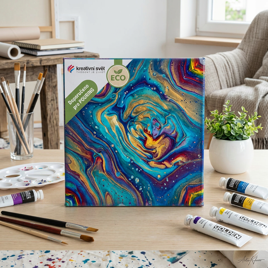 Malířské plátno ECO KREATIVNÍ SVĚT 60 x 60 cm