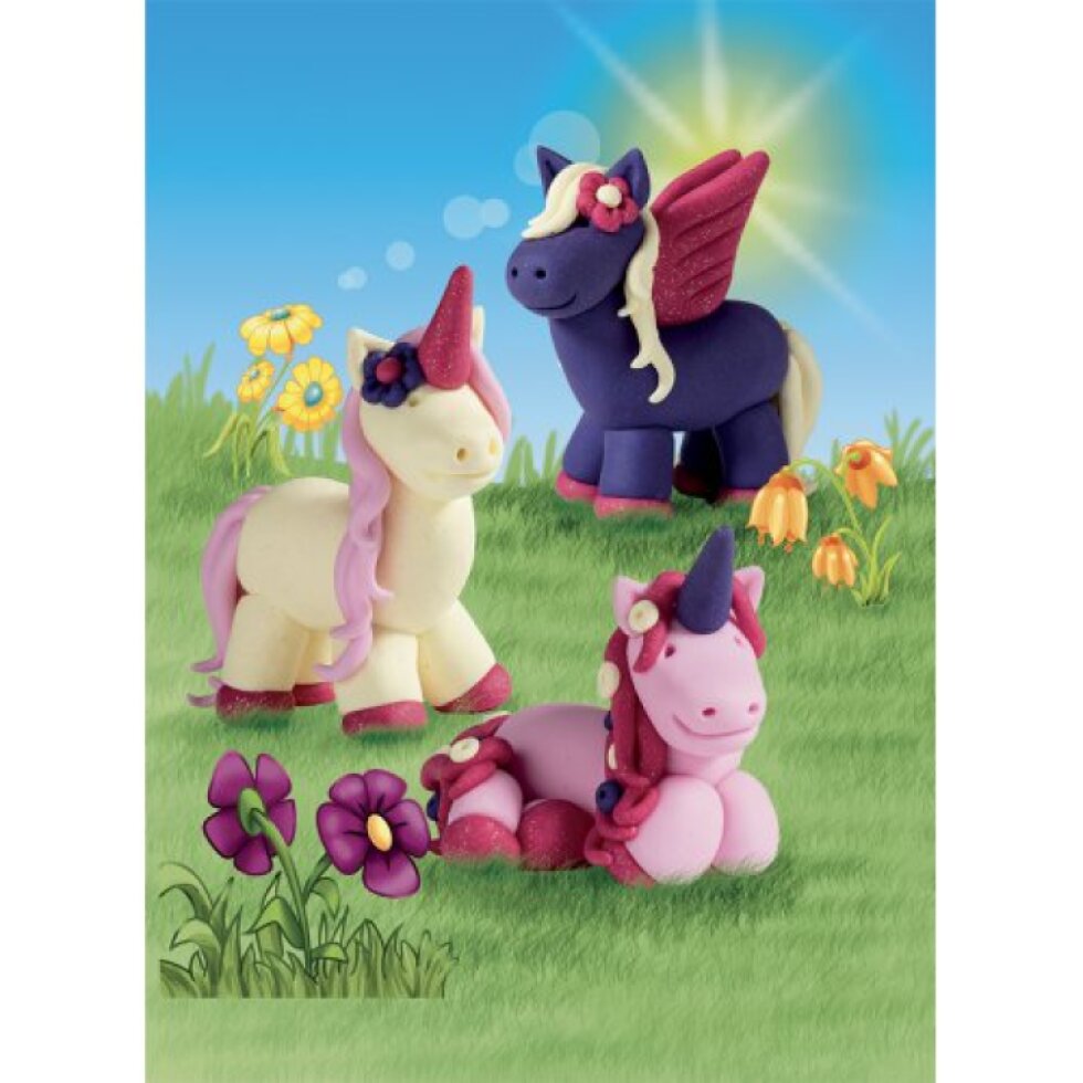 Sada Fimo kids Form & Play Jednorožec