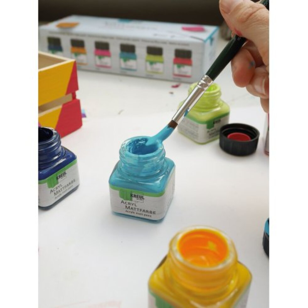 Sada Akrylová barva matná KREUL COLOR LIVING 6 x 20 ml