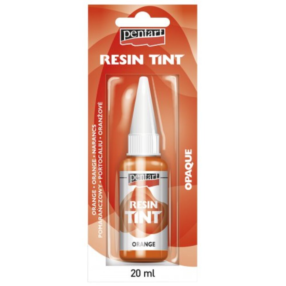 Barva do pryskyřice krycí PENTART 20 ml ORANŽOVÁ