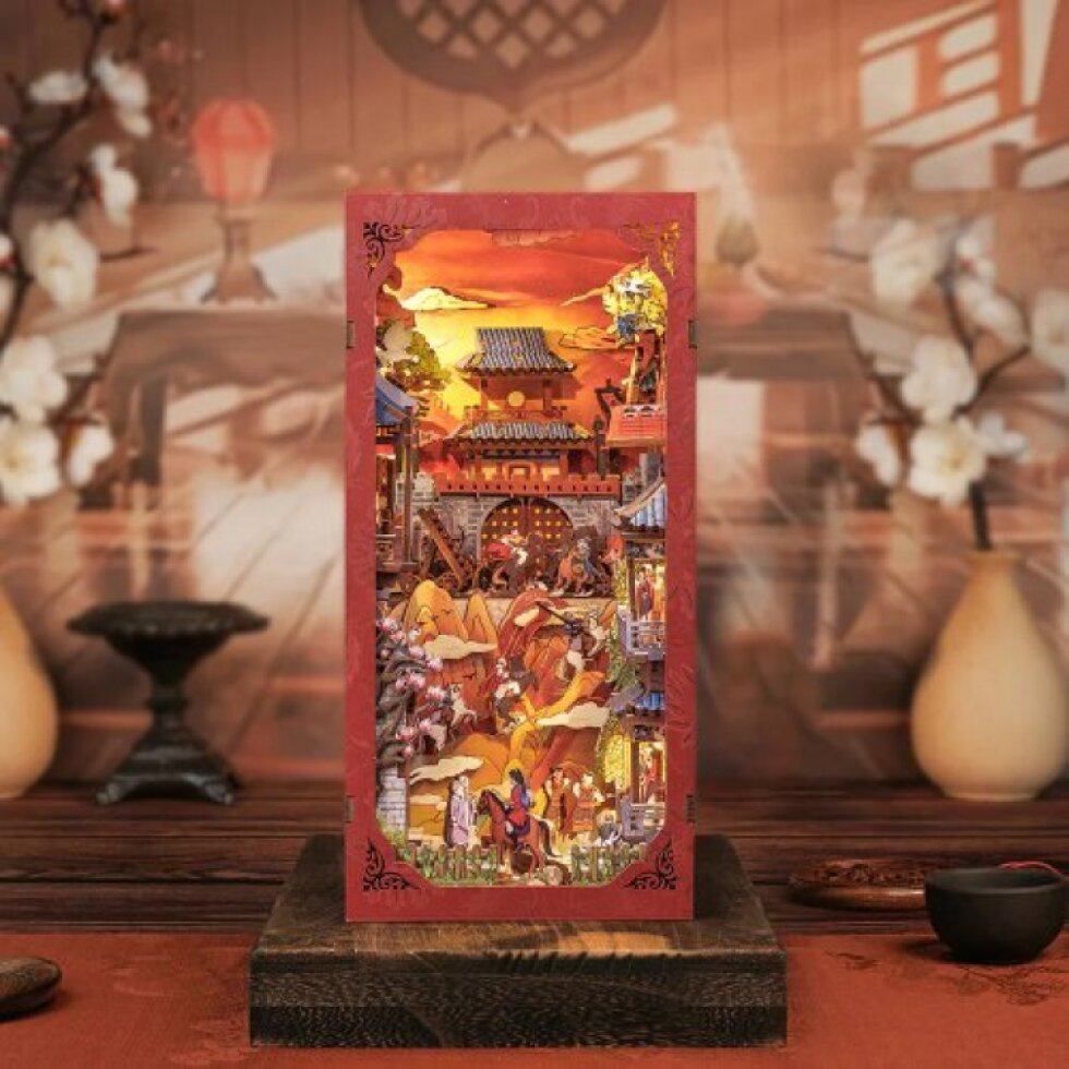 Book Nook sada - Legenda o Mulan