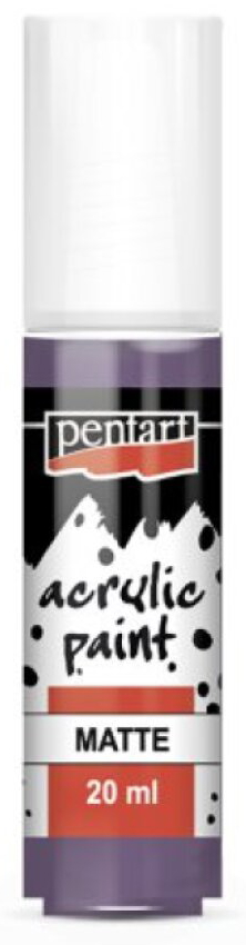 Akrylová barva matná PENTART 20 ml FIALOVÁ