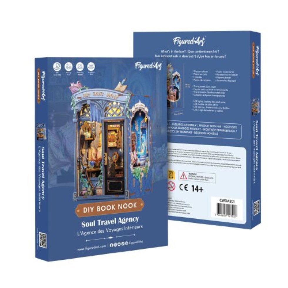 Book Nook sada - Cestovní kancelář do vaší duše