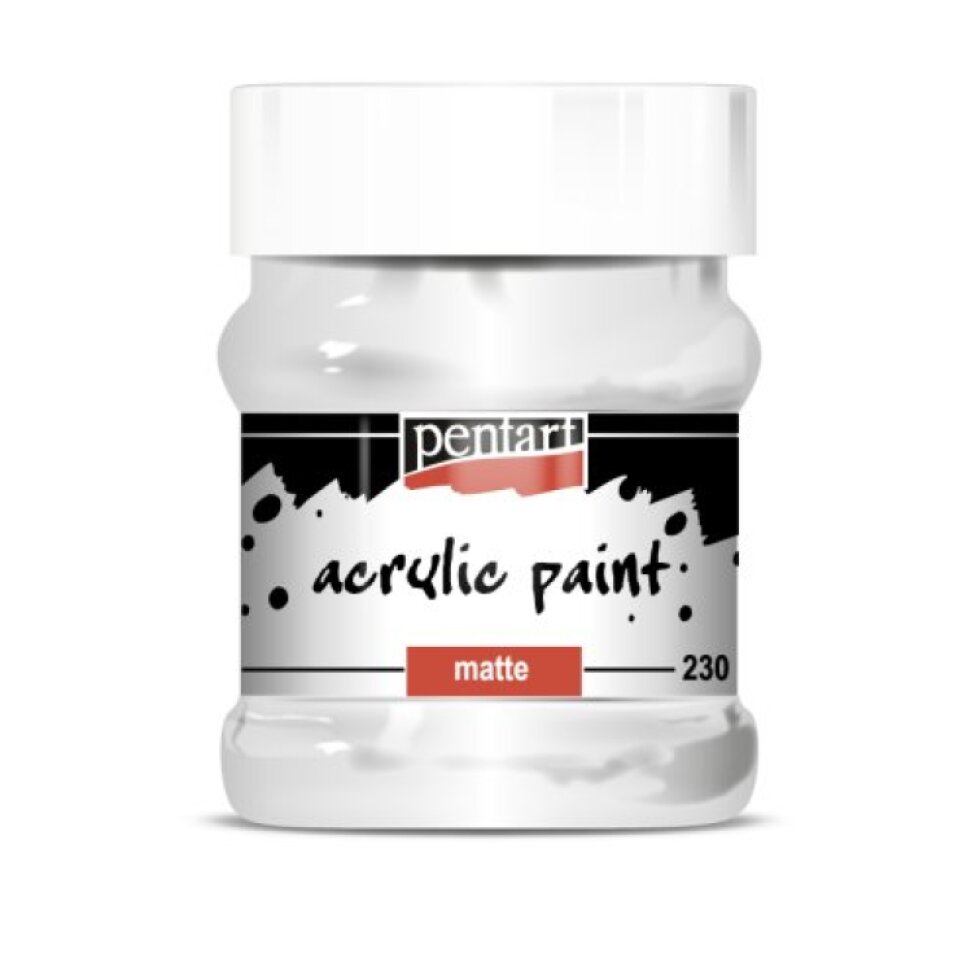 Akrylová barva matná PENTART 230 ml