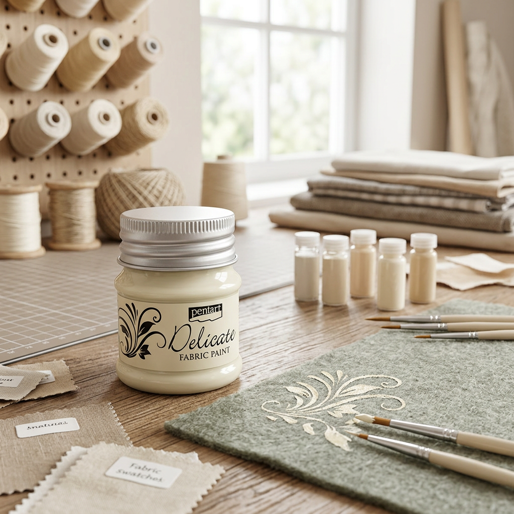 Barva na textil delikátní PENTART 50 ml TMAVÁ ZLATÁ