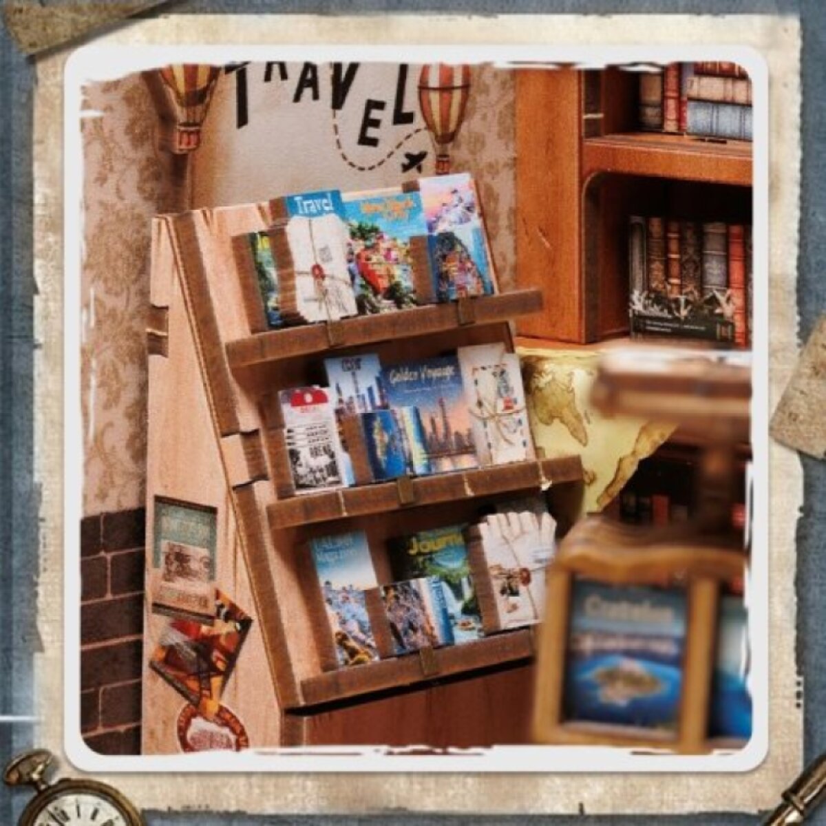 Book Nook sada - Cestovní deník