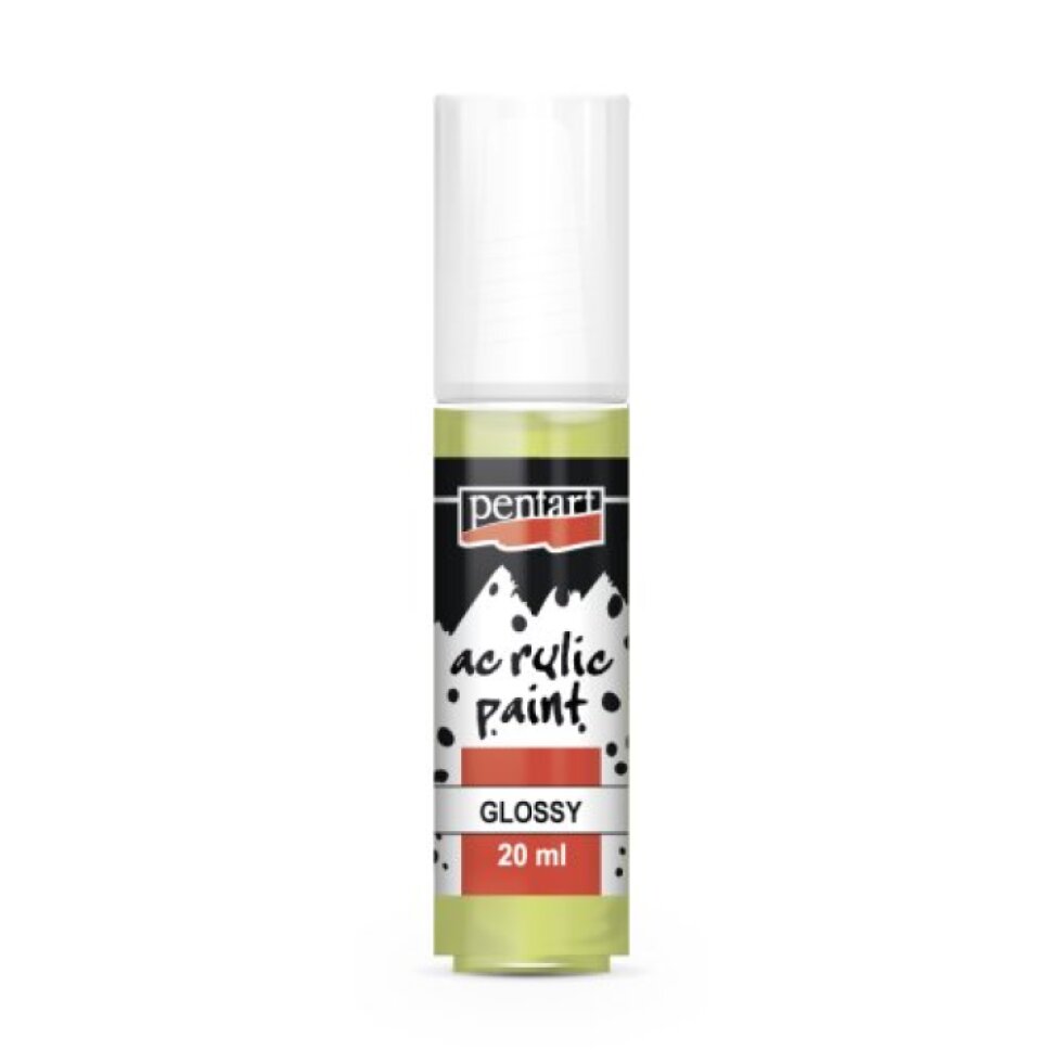 Akrylová barva lesklá PENTART 20 ml LIMETKOVÁ
