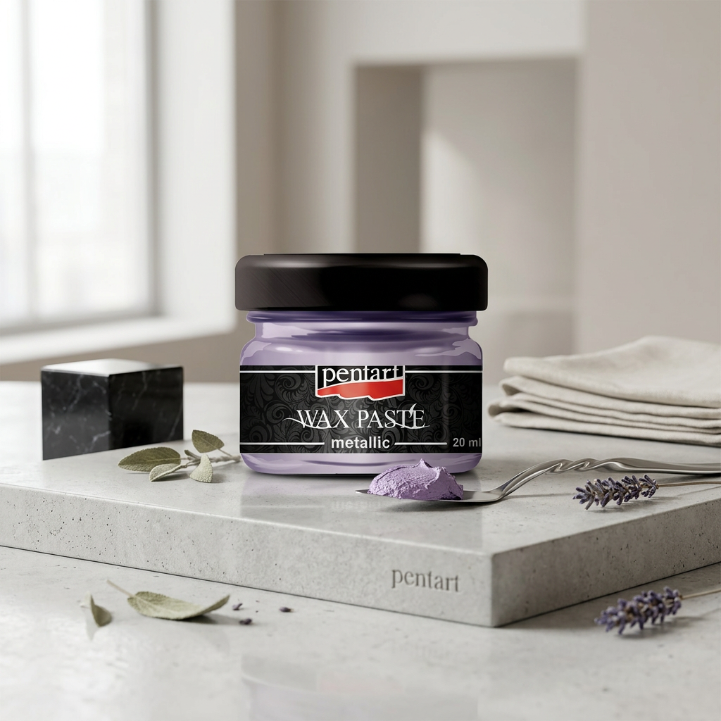 Vosková pasta metalická PENTART 20 ml RŮŽOVO ZLATÁ