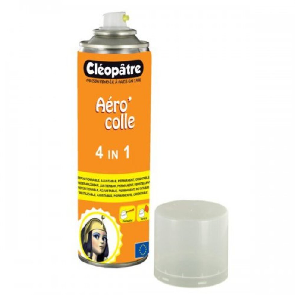 Lepidlo ve spreji CLEOPATRE 4 v 1 permanentní 250 ml