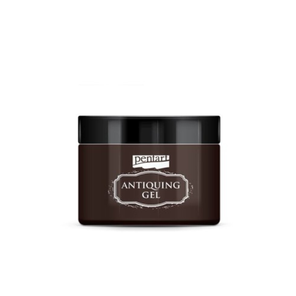 Antik gel PENTART 150 ml HNĚDÁ