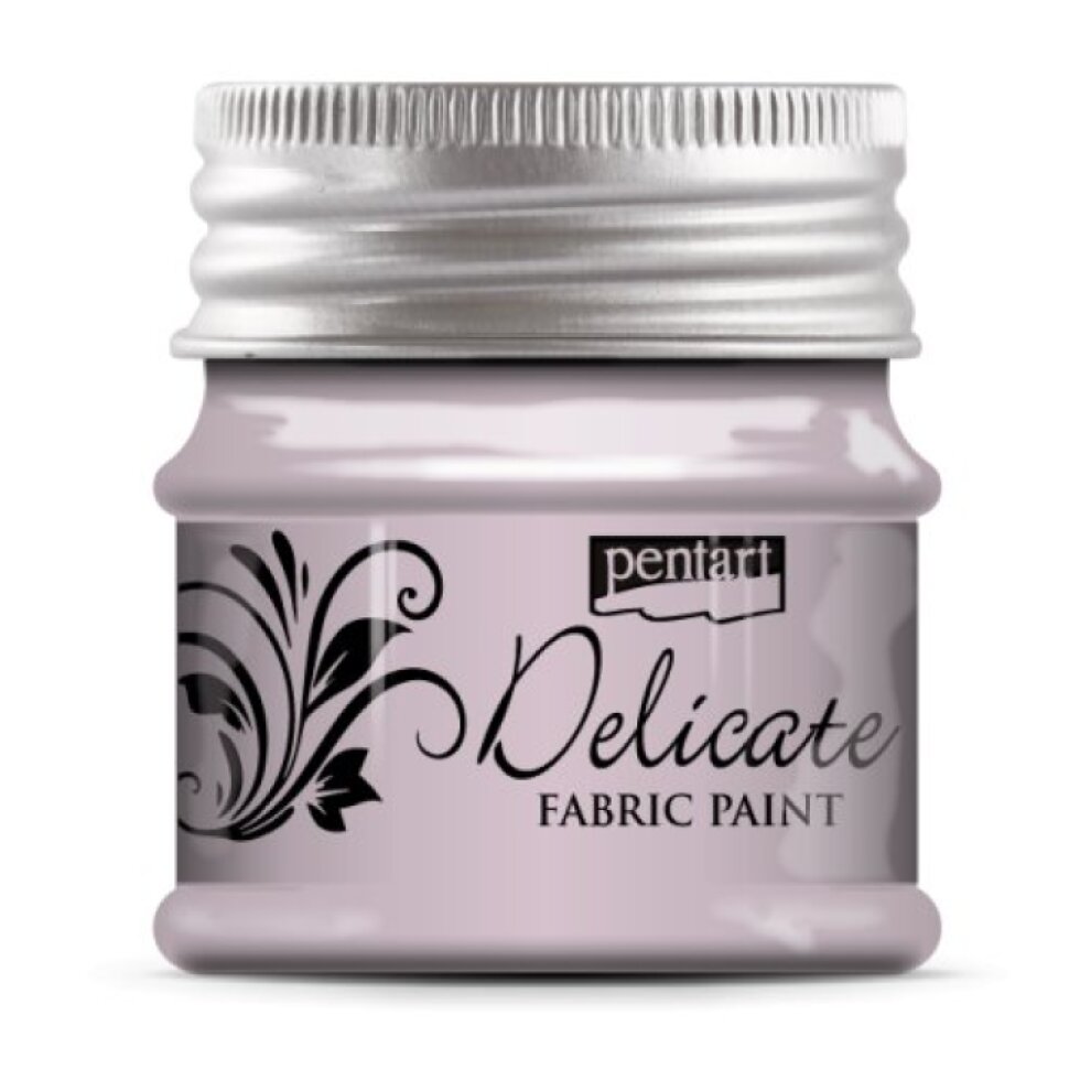 Barva na textil delikátní PENTART 50 ml PURPUROVĚ STŘÍBRNÁ