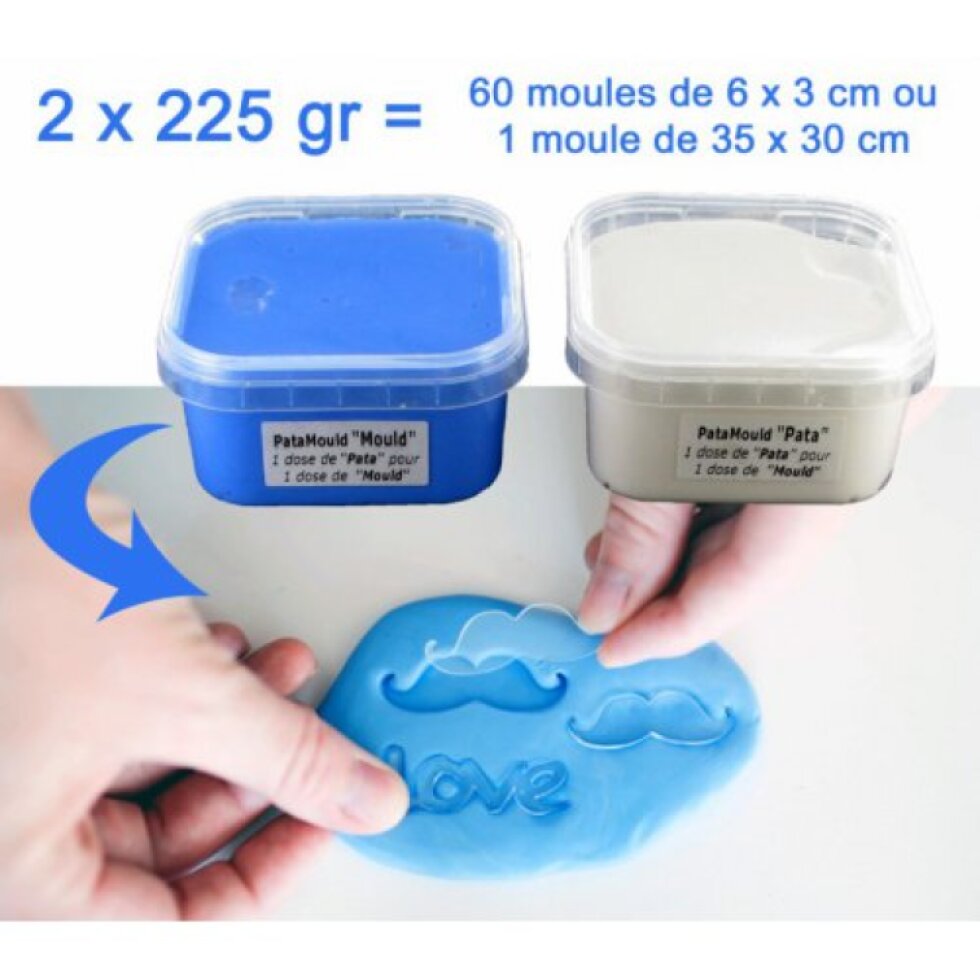 Silikonová pasta na formy PataMould 450 g - 2x225 g