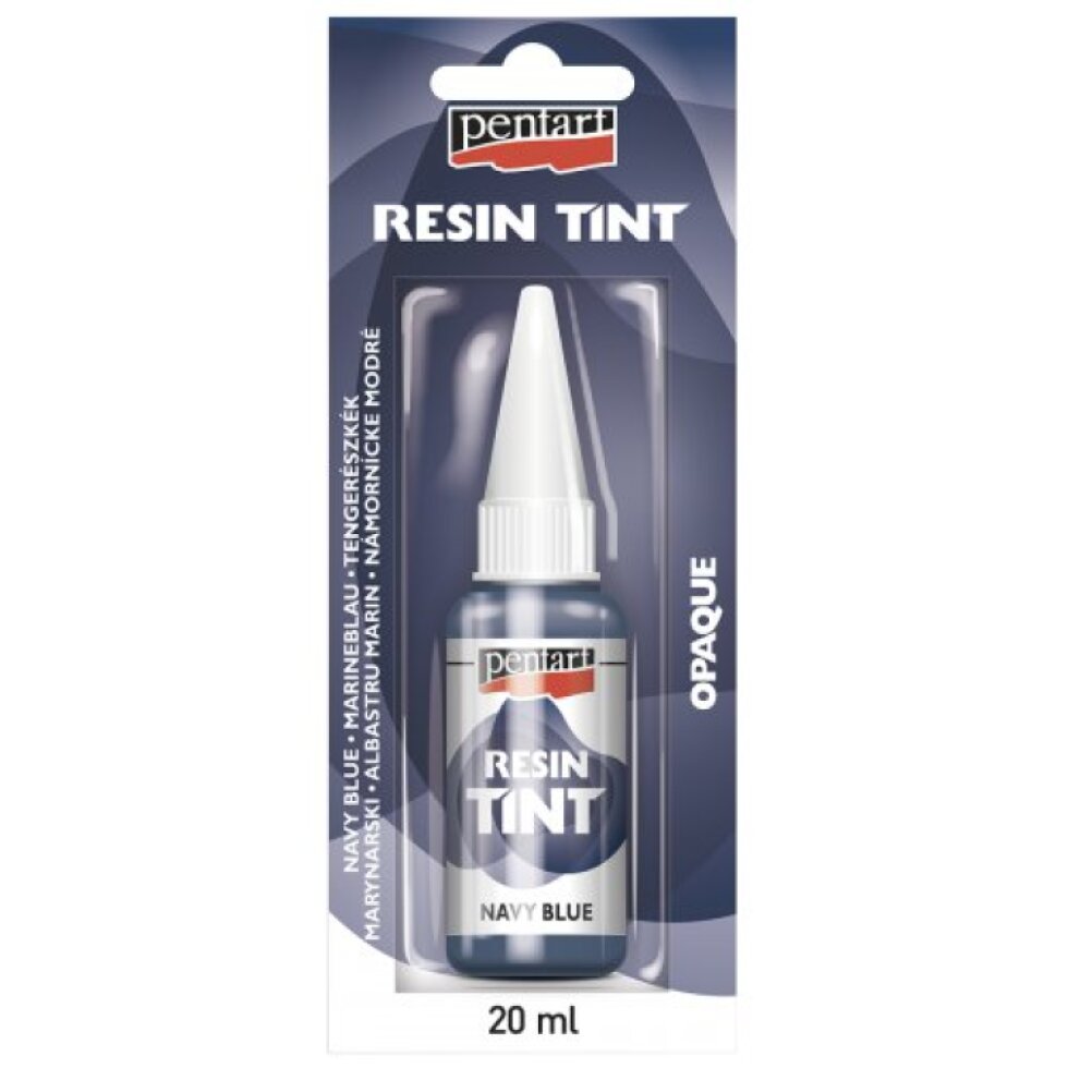 Barva do pryskyřice krycí PENTART 20 ml TMAVĚ MODRÁ