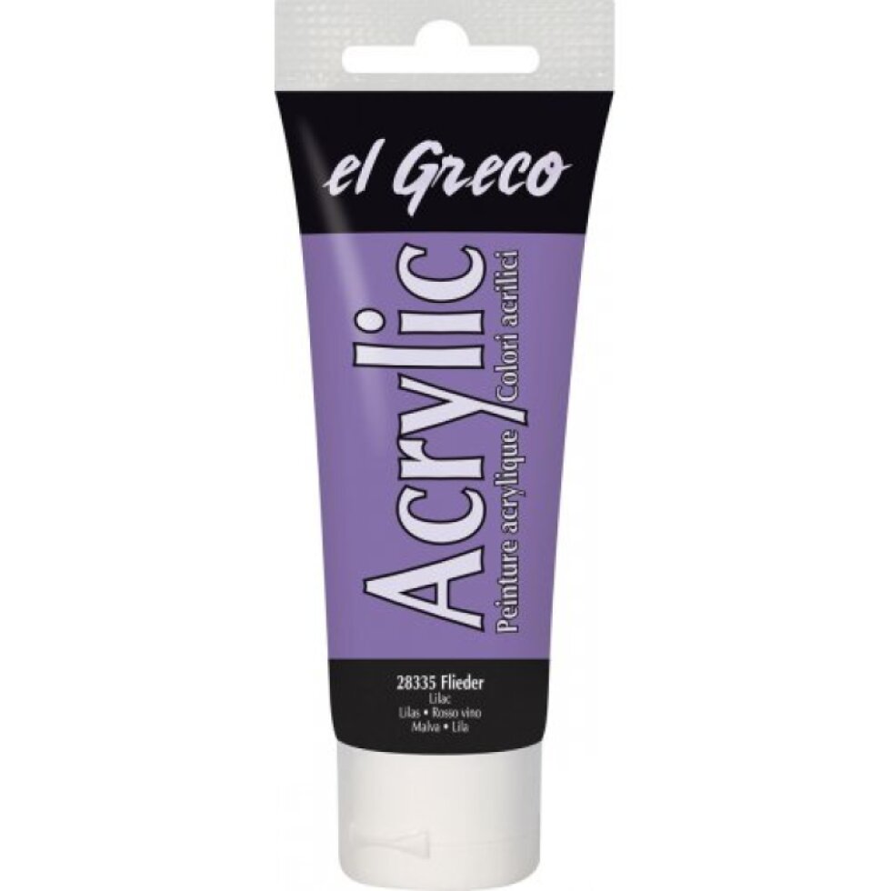 Akrylová barva EL GRECO 75 ml LILA