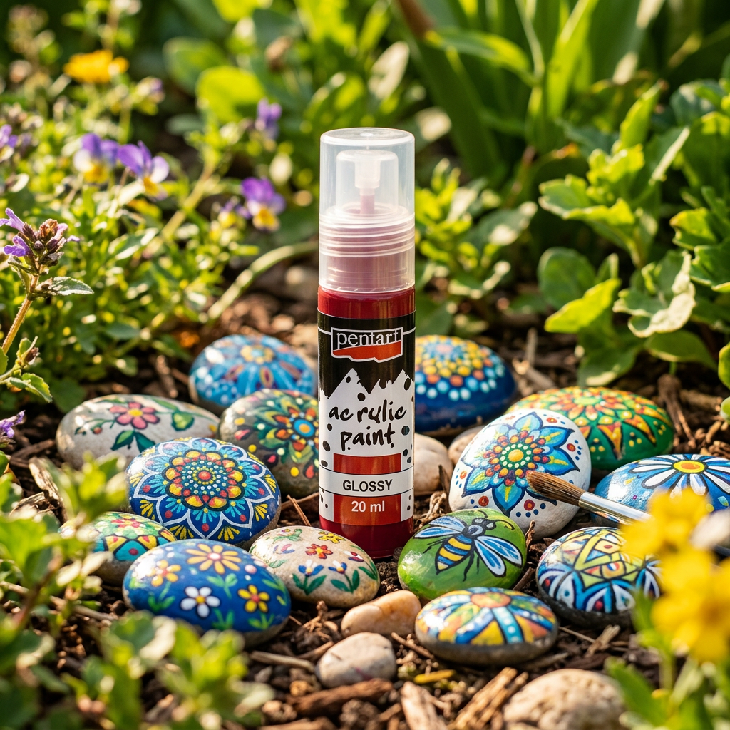 Akrylová barva lesklá PENTART 20 ml ČERVENÉ VÍNO