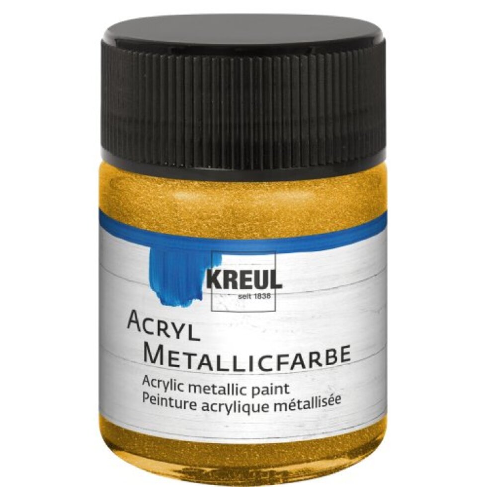 Akrylová barva metalická KREUL 50 ml