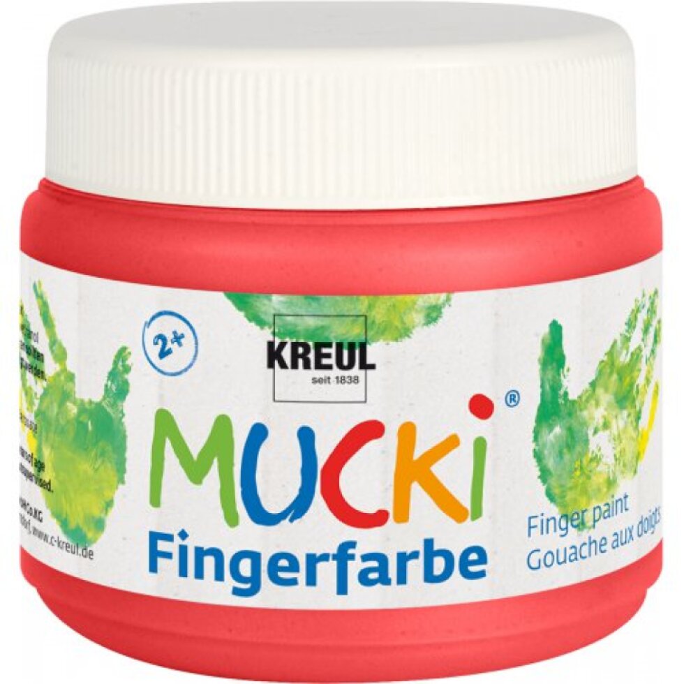 Sada Prstové barvy MUCKI 4 barvy