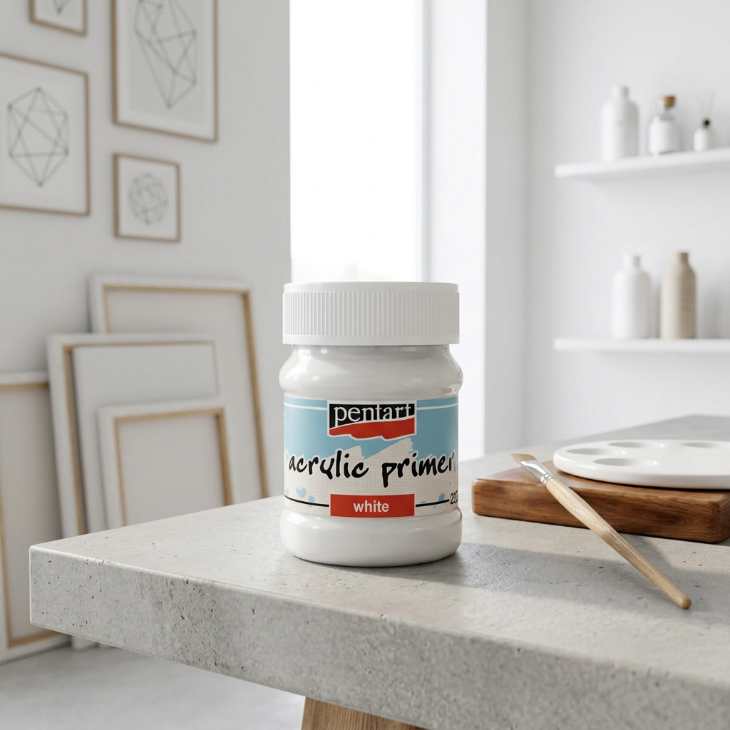 Akrylová barva podkladová PENTART 230 ml BÍLÁ