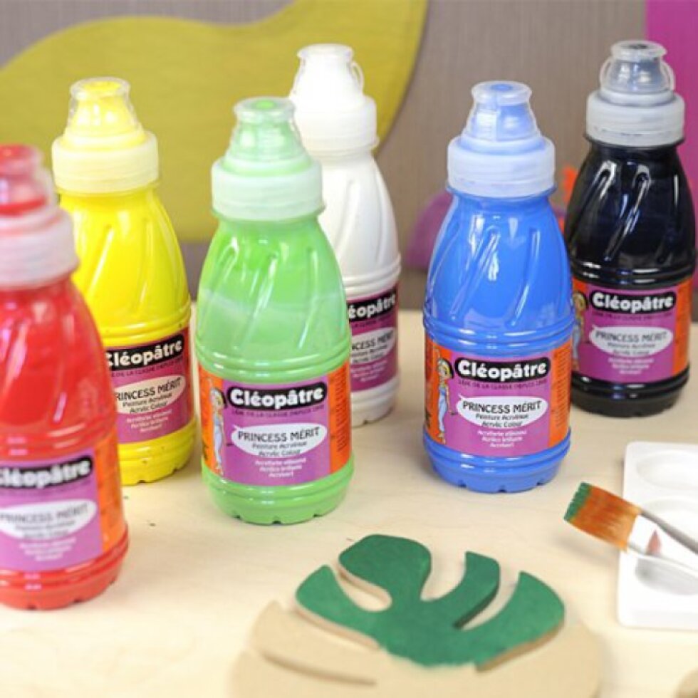 Akrylová barva CLEOPATRE 250 ml BÍLÁ